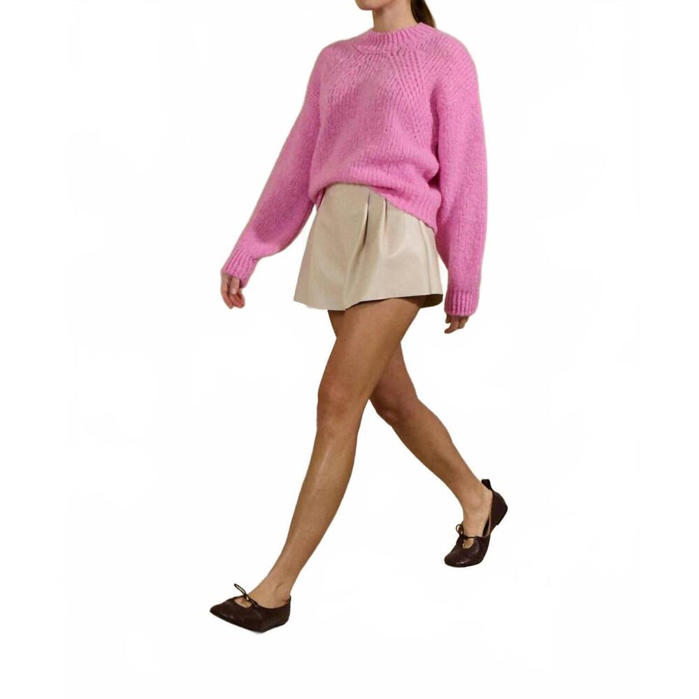 NEW SITA MURT puff sleeve sweater in pink